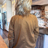 Suede Cropped Jacket