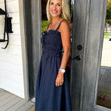 Ink Midi Dress