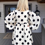 Talia Polkadot Mini Dress