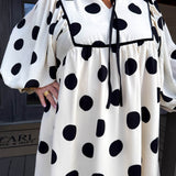 Talia Polkadot Mini Dress