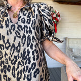 Tasha Metallic Blouse