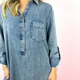 Tencel Mini Dress