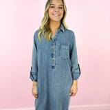 Tencel Mini Dress