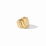 Champagne Tudor Statement Ring