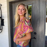 Watercolor Blouse