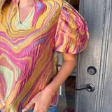 Watercolor Blouse