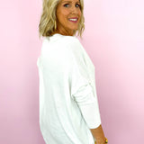 White Catalina Crewneck