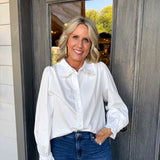 White Mary Anne Blouse