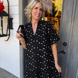 Zoe Sparkle Mini Dress