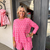 Annie Rosette Charm Short Set