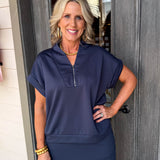 Navy Astrid Skort Set