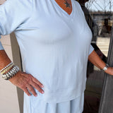 Blue Carly Short Set