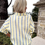 Butter and Blue Blouse