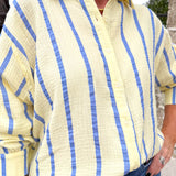 Butter and Blue Blouse