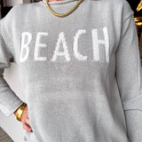 Grey Beach Sweater