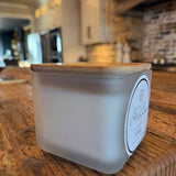 Frosted White Signature Scent Candle