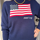 Hotel Lucy Flag Sweater