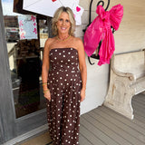 Jessica Strapless Jumpsuit