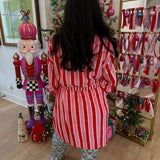 Holly Striped Robe
