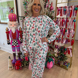 Tidings and Toile Pant Set