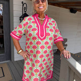 Pink Stephani Mini Dress