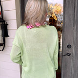 Pistachio Beach Sweater