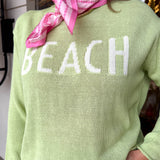 Pistachio Beach Sweater
