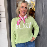 Pistachio Beach Sweater