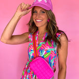Magenta Ezra Belt Bag