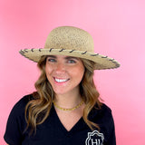 Black Seaside Sun Hat