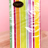 Multi Stripe Caspari Guest Napkin