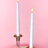 Uyuni White Taper Candles