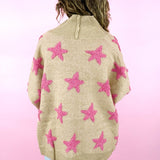 Khaki Cape Star Sweater