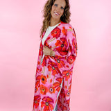 Poppy Long Kimono