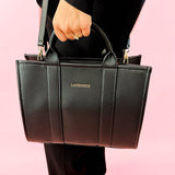 Black Manhattan Tote Bag