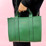 Green Manhattan Tote Bag