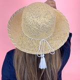 White Seaside Sun Hat