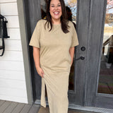 Toast Maxi Dress - Curvy
