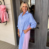 Wedgewood Libby Stripe Dress